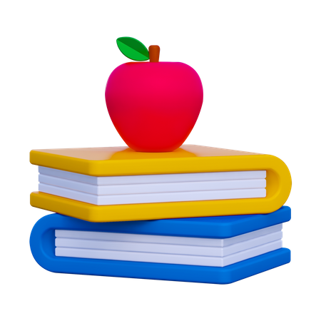 Books  3D Icon