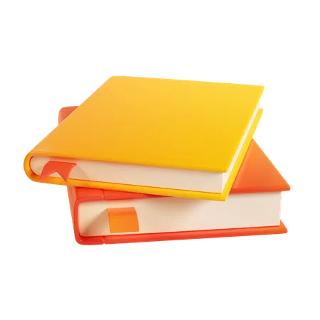 Books  3D Icon