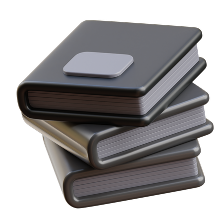 Books  3D Icon