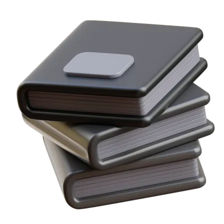 Books  3D Icon