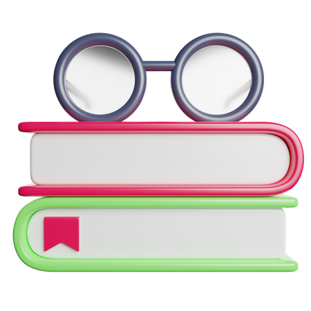 Books  3D Icon