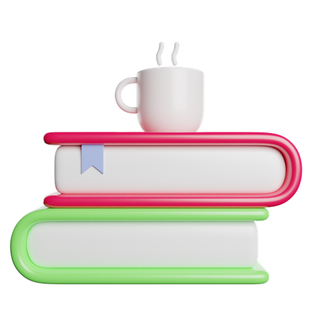 Books  3D Icon