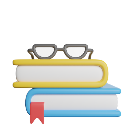 Books  3D Icon