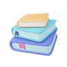 book 3d logo