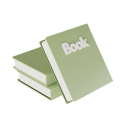 Books  3D Illustration