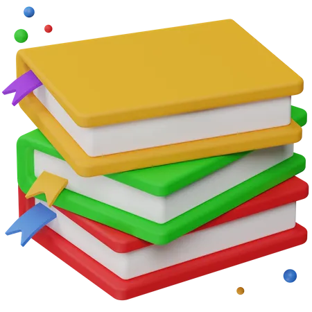 Books And Education 3D Icon