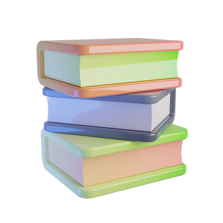 1,002 3D Books Illustrations - Free in PNG, BLEND, GLTF - IconScout