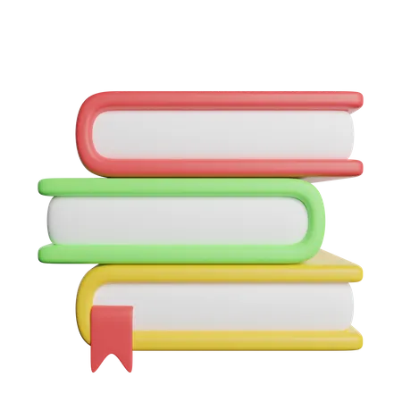 Books Learning Education 3D Icon