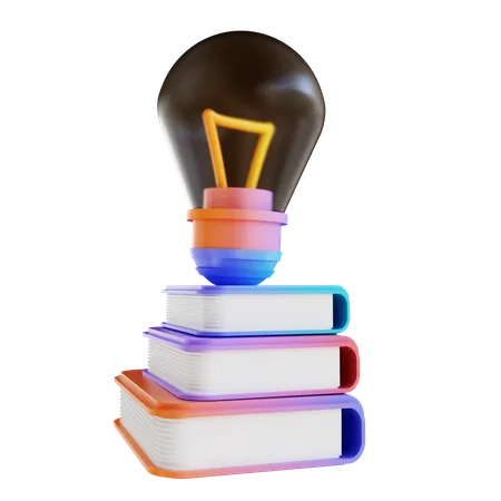 Books Idea  3D Illustration