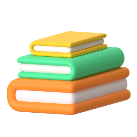 11,744 Books Pile 3D Illustrations - Free in PNG, BLEND, glTF - IconScout
