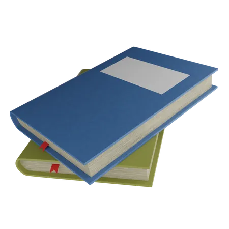 Books Stack  3D Icon