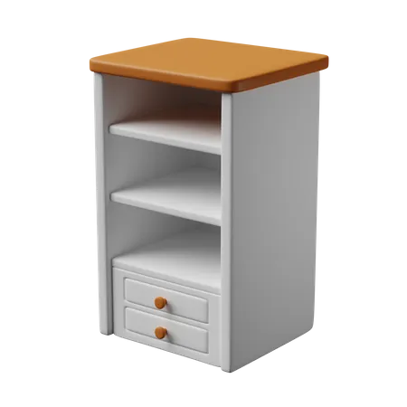 Bookshelf  3D Icon