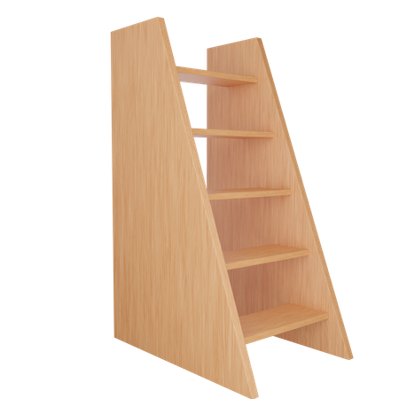 Bookshelf  3D Icon