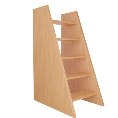 Bookshelf  3D Icon