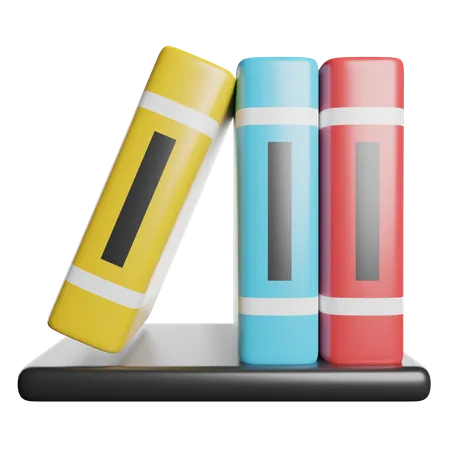 Bookshelf  3D Icon