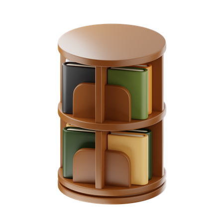 Bookshelf  3D Icon