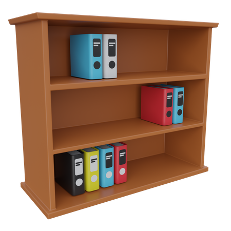 Bookshelves  3D Icon