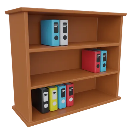Bookshelves  3D Icon