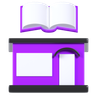 bookstore 3d logo