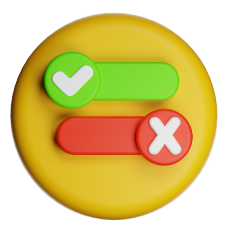 Boolean  3D Icon
