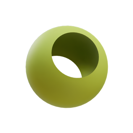 Boolean Sphere  3D Icon