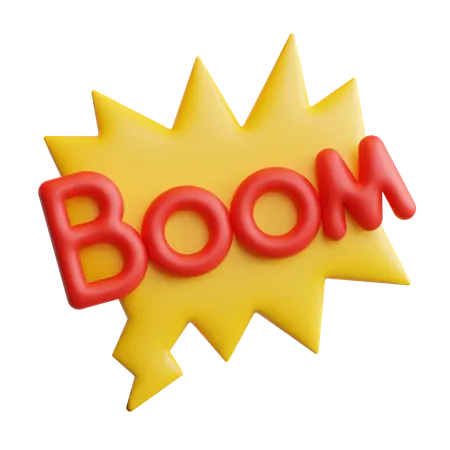 Boom  3D Icon