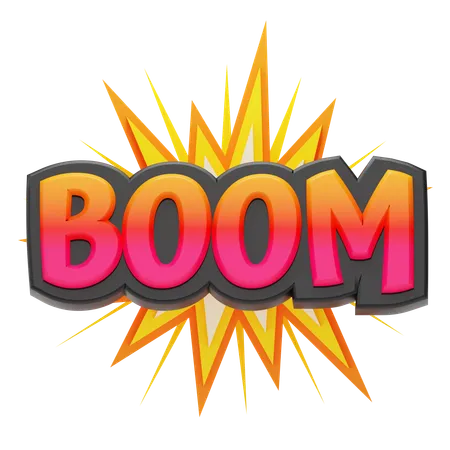 Boom  3D Icon