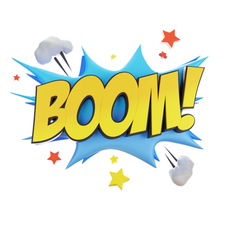 Boom  3D Icon