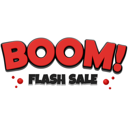 Boom-Blitzverkauf  3D Icon