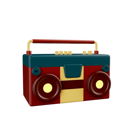 Boom Box  3D Icon