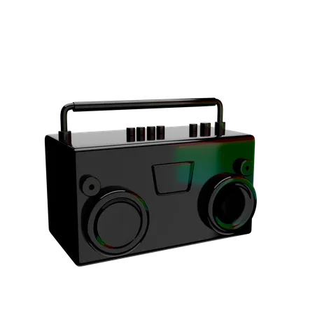 Boom Box  3D Icon