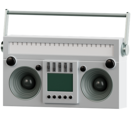 Boom Box  3D Icon