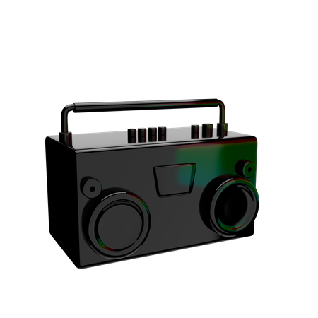 Boom Box  3D Icon