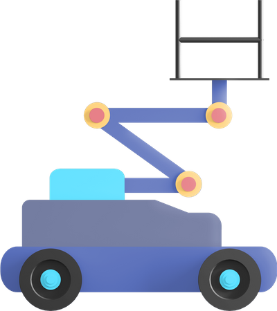 Boom lift  3D Icon