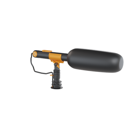 Boom Microphone  3D Icon