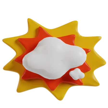 Boom Sticker  3D Icon