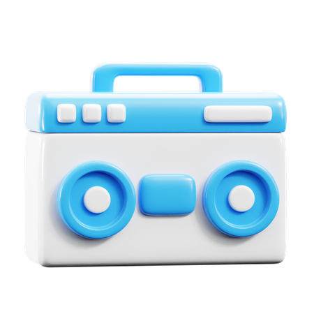 Boombox  3D Icon