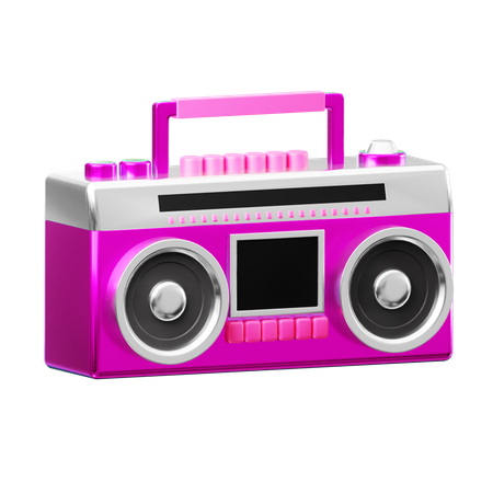 Boombox  3D Icon