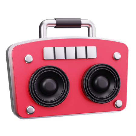 Boombox  3D Icon