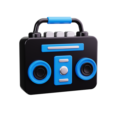 Boombox  3D Icon
