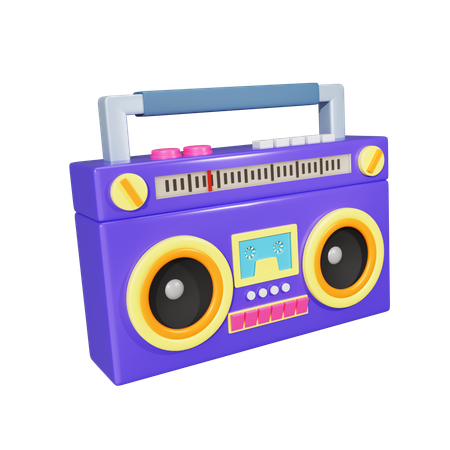 Boombox  3D Icon