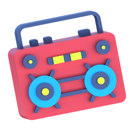 Boombox  3D Icon
