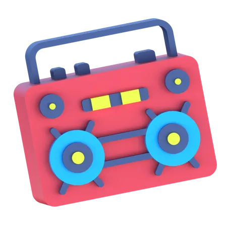 Boombox  3D Icon