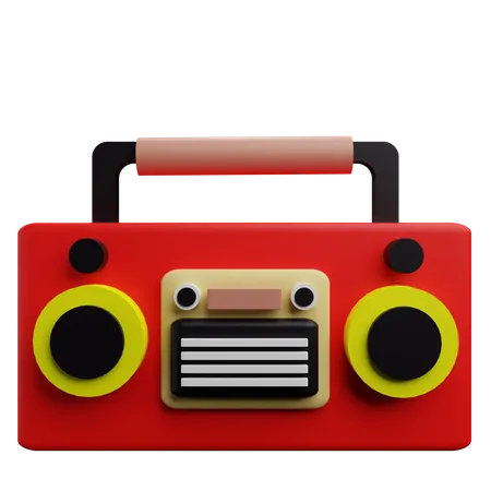 Boombox  3D Icon