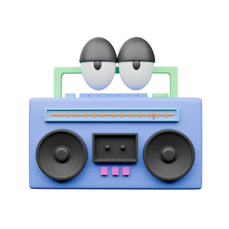 Boombox  3D Icon