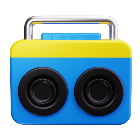 Boombox  3D Icon