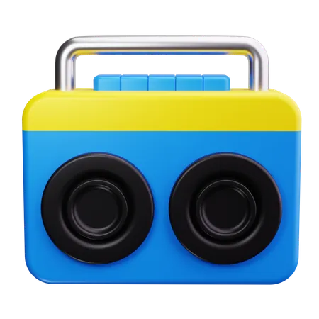 Boombox  3D Icon