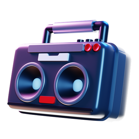 Boombox  3D Icon