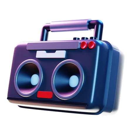 Boombox  3D Icon