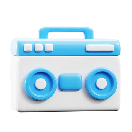 Boombox  3D Icon